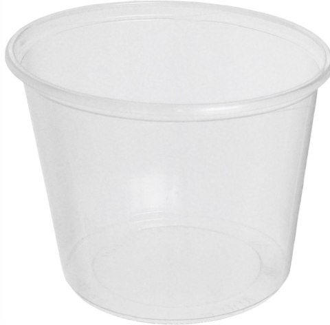 Pojemnik PP do sałatek surówek dań gorących 400ml okrągły 100szt
