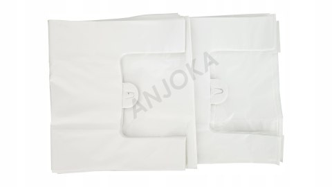 Reklamówki torby foliowe LDPE zrywki 30x55 grube 45mikr. do 10kg 50szt Reklamówki torby foliowe LDPE zrywki 30x55 grube 45mikr. do 10kg 50szt