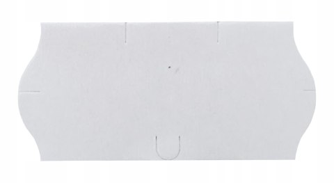 Taśma do metkownicy jednorzędowej 26x12mm metki biała faliste 5 szt. ceny Taśma do metkownicy jednorzędowej 26x12mm metki biała faliste 5 szt. ceny