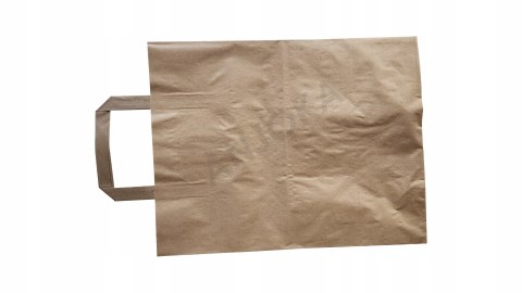 Torba papierowa 26x17x33 cm brązowa 50szt z uchem Torba papierowa 26x17x33 cm brązowa 50szt z uchem